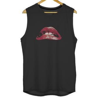 Rocky Horror Picture Show Classic Lips Juniors Unisex Tank Top | Favorety DE