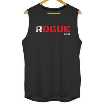 Rogue Funny Gift Cool Military Style Armed Forces Bad Boy Gift Unisex Tank Top | Favorety