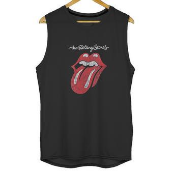 Rolling Stones Official Script Tongue Unisex Tank Top | Favorety