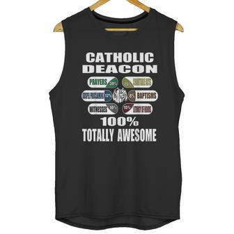 Roman Catholic Deacon Duties Pun Gift Unisex Tank Top | Favorety UK