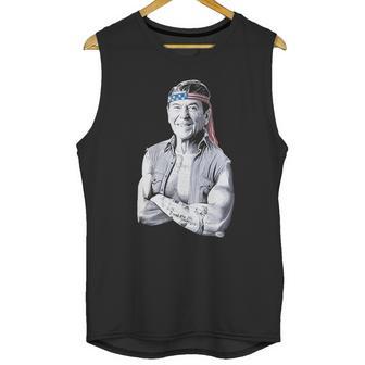 Ronald Reagan American Icon Unisex Tank Top | Favorety CA