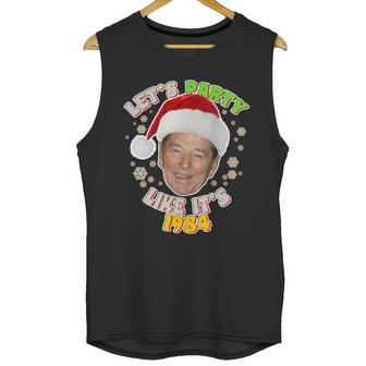 Ronald Reagan Lets Party Like Its 1984 Unisex Tank Top | Favorety UK