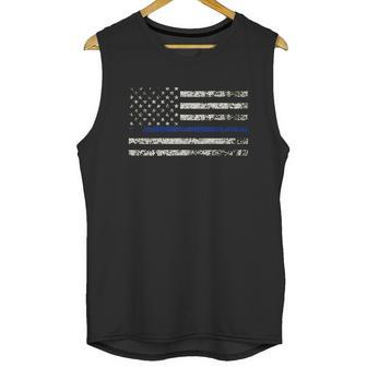 Rothco Thin Blue Line Unisex Tank Top | Favorety UK