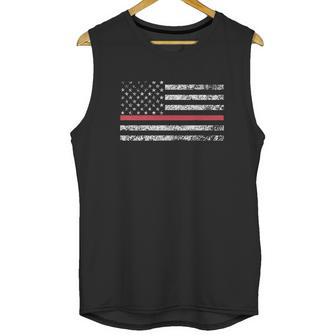 Rothco Thin Red Line Unisex Tank Top | Favorety AU