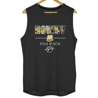 Rowdy 18 Kyle Busch Unisex Tank Top | Favorety