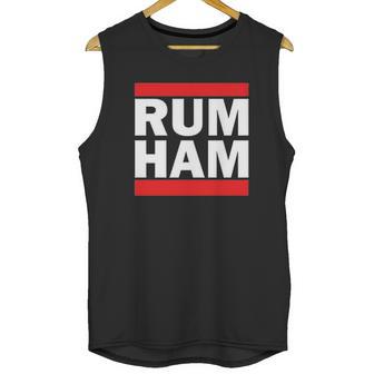 Rum Ham Funny Logo Parody Graphic Unisex Tank Top | Favorety AU