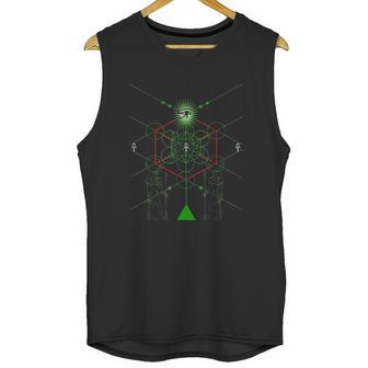 Sacred Geometry Kemetic Spirituality Heru Unisex Tank Top | Favorety AU