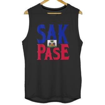 Sak Pase Art Cute Haitian Creole Pride Unisex Tank Top | Favorety DE