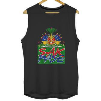 Sak Pase Cute Haitian Creole Pride Gift Unisex Tank Top | Favorety DE