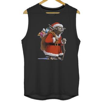 Santa Yoda T-Shirt Unisex Tank Top | Favorety UK