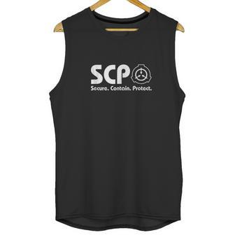 Scp Secure Contain Protect Scp Foundation Unisex Tank Top | Favorety UK