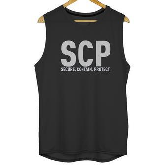 Scp Secure Contain Protect Youth Unisex Tank Top | Favorety