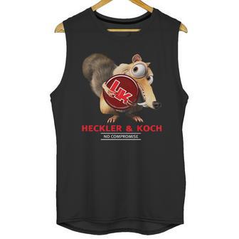 Scrat With Heckler And Koch Unisex Tank Top | Favorety