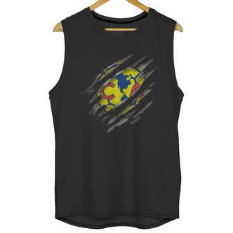 Scratch-Shirt-Bi-Heo - 3D Club America Unisex Tank Top | Favorety