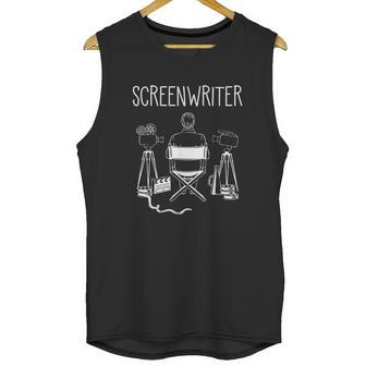 Screenwriter And Movie Director Gift For Cinema Lover Unisex Tank Top | Favorety CA