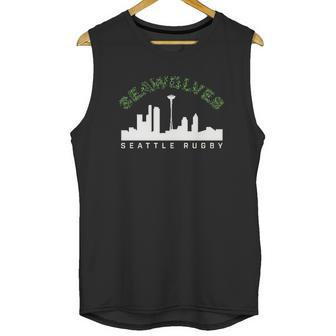 Seattle Seawolves City Skyline Unisex Tank Top | Favorety AU