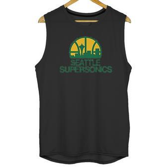 Seattle Supersonics Basketball Unisex Tank Top | Favorety UK