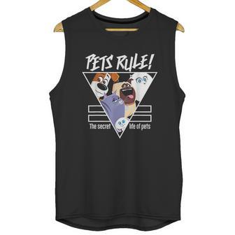 The Secret Life Of Pets 2 Pets Rule Unisex Tank Top | Favorety UK