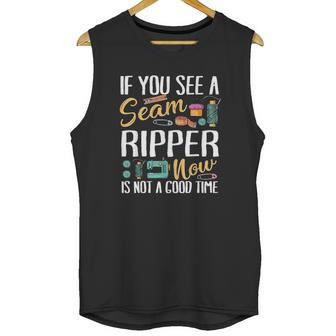 If You See Seam Ripper Sewing Unisex Tank Top | Favorety DE