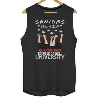 Senior Class Of 2020 Graduation Social Distancing Drexel University 2020 Unisex Tank Top | Favorety UK