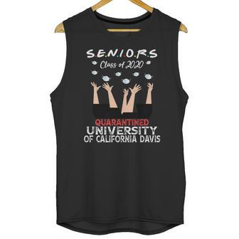 Senior Class Of 2020 Graduation Social Distancing University Of California Davis 2020 Unisex Tank Top | Favorety UK