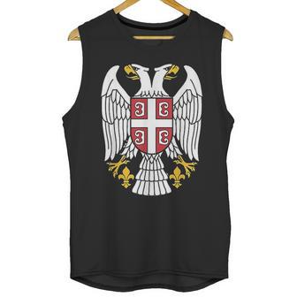 Serbian Eagle Srpski Grb Emblem Serbia Double-Headed Eagle Unisex Tank Top | Favorety