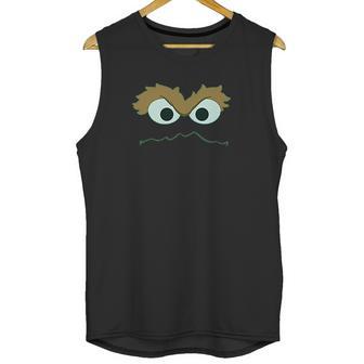 Sesame Street Oscar Face Unisex Tank Top | Favorety DE