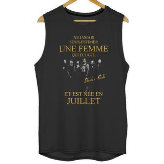 Shaka Ponk Une Femme Est Te Née En Juillet Unisex Tank Top | Favorety