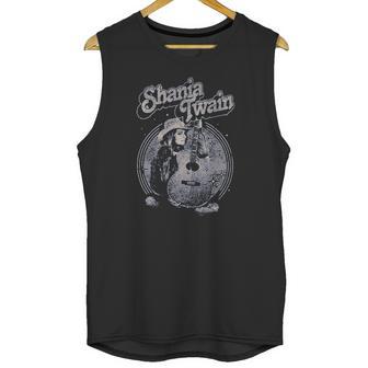 Shania Twain Indigo Guitar Unisex Tank Top | Favorety DE