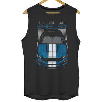 Shelby Gt350 Blue White Unisex Tank Top | Favorety CA