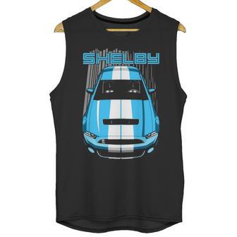 Shelby Gt500 S197 Grabber Blue Unisex Tank Top | Favorety AU