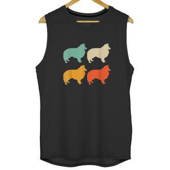 Sheltie Dog Lover Vintage Unisex Tank Top | Favorety CA