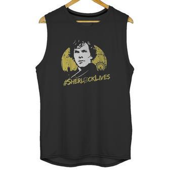 Sherlocklives Benedict Cumberbatch Nerd Unisex Tank Top | Favorety CA