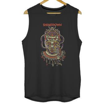 Shinedown Planet Zero Skull Unisex Tank Top | Favorety AU