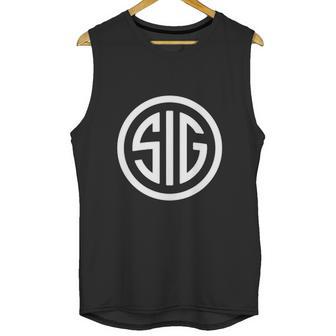 Sig Sauer Cotton Graphic Match With Your Hat Unisex Tank Top | Favorety UK