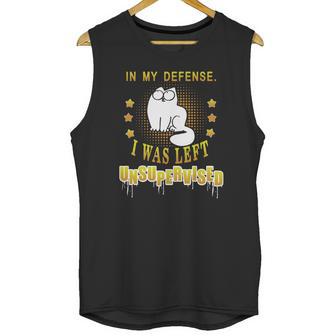 Simons Cat Unsupervised Unisex Tank Top | Favorety DE