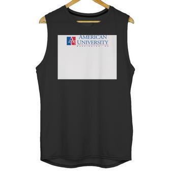 Simple Logo American University 2020 Unisex Tank Top | Favorety AU