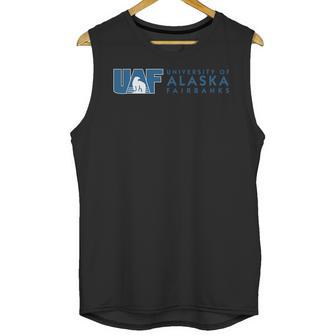 Simple Logo University Of Alaska Fairbanks 2020 Unisex Tank Top | Favorety DE