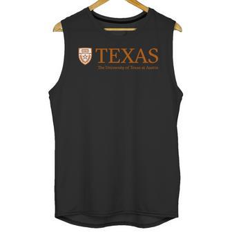 Simple Logo University Of Texas Austin 2020 Unisex Tank Top | Favorety AU