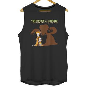 The Simpsons Treehouse Of Horror Dracula Burns And Bart Unisex Tank Top | Favorety UK