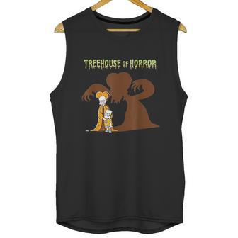 The Simpsons Treehouse Of Horror Dracula Burns And Bart Unisex Tank Top | Favorety UK