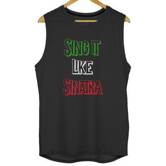 Sing It Like Sinatra Unisex Tank Top | Favorety CA