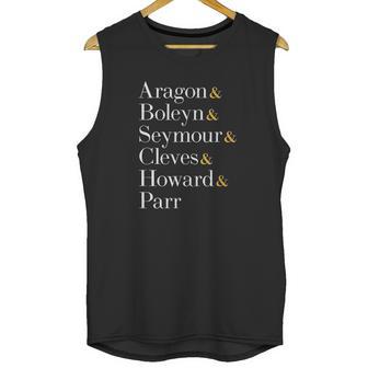 Six Wives Of Henry Viii Aragon Boleyn Seymour Cleves Unisex Tank Top | Favorety UK