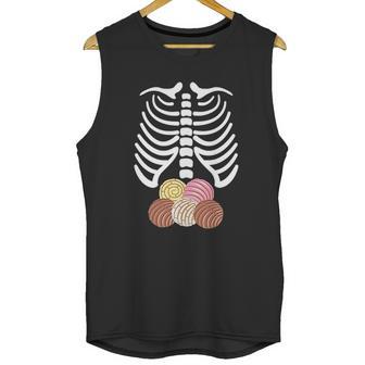 Skeleton Rib Cage Mexican Pan Dulce Concha Unisex Tank Top | Favorety CA