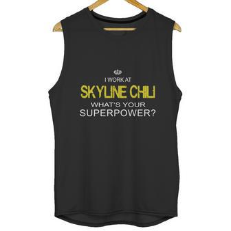 Skyline Chili Shirt Unisex Tank Top | Favorety CA