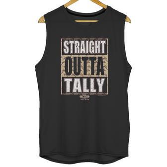 Smack Apparel Florida State Football Fans Straight Outta Tally Garnet Unisex Tank Top | Favorety DE