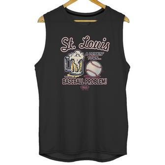 Smack Apparel St Louis Baseball Fans A Drinking Town Unisex Tank Top | Favorety UK