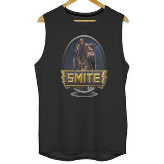 Smite Guan Yu Logo - Mens T-Shirt By American Apparel Unisex Tank Top | Favorety