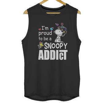 Snoopy Addict Unisex Tank Top | Favorety AU