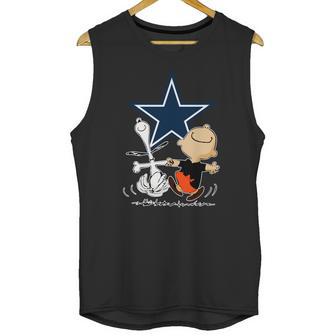 Snoopy Cowboys Fans Unisex Tank Top | Favorety DE